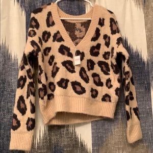 VS PINK crop sweater